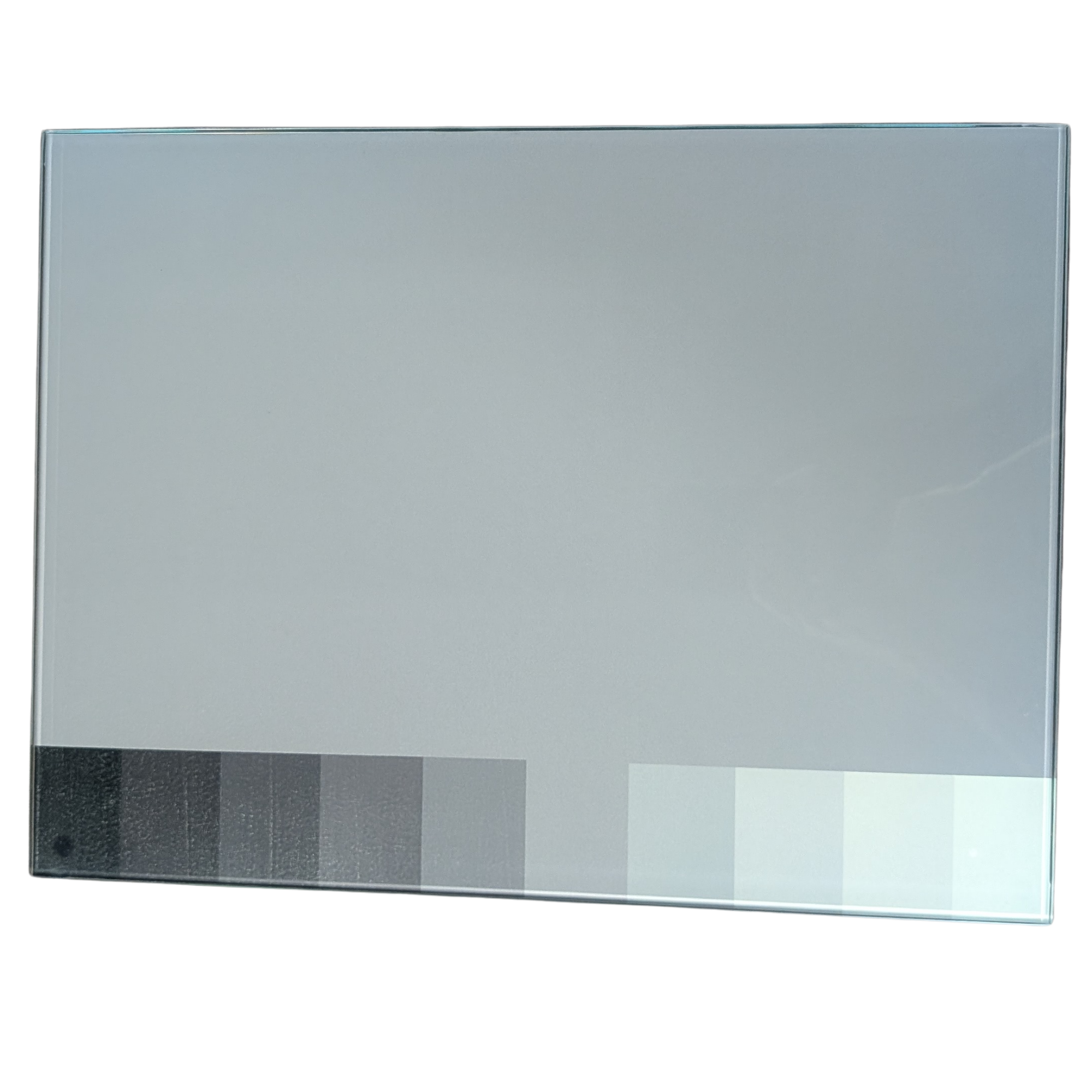 Gray Gradient Palette with Value Scale - Glass - Right to left