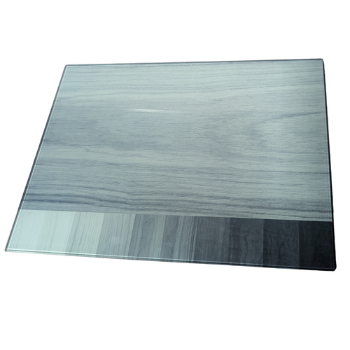 Woodgrain Gray Gradient Palette - Glass